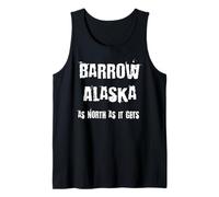 Barrow Alaska come arriva a nord Canotta