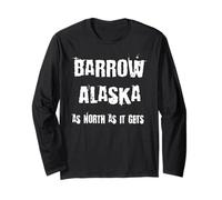 Barrow Alaska come arriva a nord Maglia a Manica