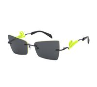 Barrow Donna Barrow SBA014 CALYPSO GLASANT 08AM Occhiali da sole Metallo Nero Grigio Farfalla Normale