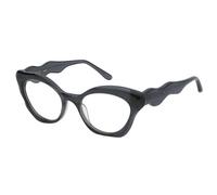 Barrow Donna Barrow VBA010 LIQUID 840 Montature da vista Acetato Grigio Giallo Farfalla Normale