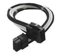 Barrow Extension Cable PSU 4+4pin CPU 30cm Nero/Bianco