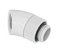 Barrow G1/4 maschio rotante ad angolo femmina 45 gradi - bianco