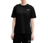 BARROW T-Shirt a Manica Corta Nera per Uomo e Donna con Logo e Smile XL