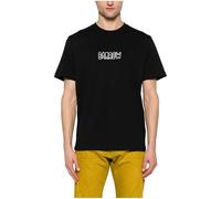 BARROW T-Shirt a Manica Corta Nera per Uomo e Donna con Stampa M