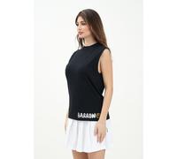 BARROW T-shirt Donna Nero T-shirt senza maniche T-shirt senza maniche con stampa