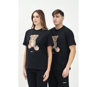 BARROW T-Shirt a Manica Corta Nera per Uomo e Donna con Stampa Orsacchiotto XL