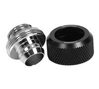 Barrow TFHRKN38B Connettore Compression Dritto G1/4 Tubo Morbido 9.5/12.7mm Nero