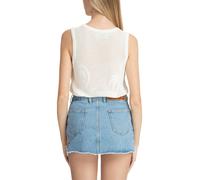 BARROW top donna 033965-BW004 bianco Butter senza maniche canotta canottiera