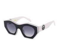 Barrow Occhiali da sole SBA016V 06X1 ECLIPSE Acetato Nero e Bianco 47/25/140 Unisex
