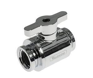 Barrow Valvola a sfera (10mm) G1/4 Zoll Kugelhahn, argento - argento