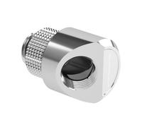 BarrowCH Adapter 45 Grad G1/4 Zoll AG auf IG drehbar silber Argento FBWT45-MR S