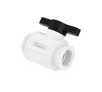 BarrowCH Ball Valve 10mm G1/4 Zoll Kugelhahn white black black; white TLQFS-V1-W