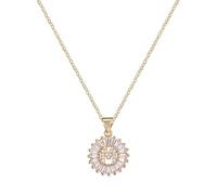 BARRU 1 pezzo Collana Donna a con Lettere Personalizzate, Ciondolo a Forma di Lettera, Monogramma Oro Piccolo, Regalo Ideale per Donne（M）
