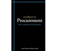 Barry Crocker Stuart Emmett Excellence in Procurement (Tascabile)