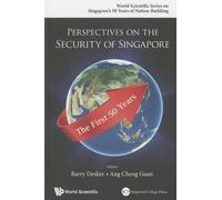 Barry Desker Perspectives On The Security Of Singapore: The First 50 (Tascabile)
