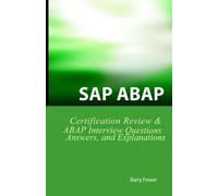 Barry Fewer SAP ABAP Certification Review (Tascabile)