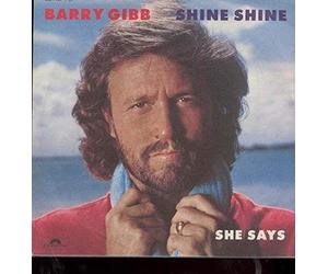 Barry Gibb - SHINE SHINE 7 INCH (7" VINYL 45) GERMAN POLYDOR 1984