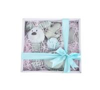 BARRY KING Set regalo per cani 5in1 grigio/blu