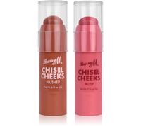 Barry M Chisel Cheeks blush in crema in stick duo balení 2x5 g