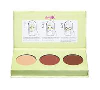 Barry M Flawless Chisel Cheeks Contour Kit cipria 2.5 g tonalità Light - Medium