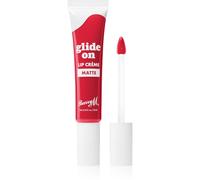 Barry M Glide On Lip Crème Matte rossetto cremoso a lunga durata 10 ml tonalità Sizzling Red