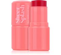 Barry M Sheer Splash trucco multifunzione per labbra e viso colore Cranberry Cloud 5.8 g