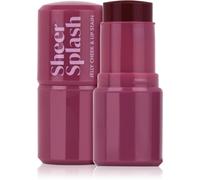 Barry M Sheer Splash trucco multifunzione per labbra e viso colore Pomegranate Pour 5.8 g