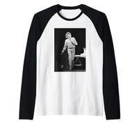 Barry Manilow dal Vivo nel Tour della Florida 1981 Maglia con Maniche Raglan