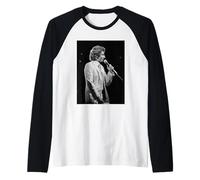 Barry Manilow Live Se dovessi Amare di Nuovo 1981 Maglia con Maniche Raglan