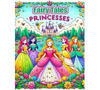 Barry Morton Art Fairy Tales, Princesses Coloring Book (Tascabile)