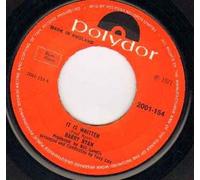 BARRY RYAN - BARRY RYAN - IT IS WRITTEN - 7 inch vinyl / 45