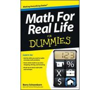 Barry Schoenborn Math For Real Life For Dummies (Tascabile)