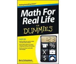 Barry Schoenborn Math For Real Life For Dummies (Tascabile)