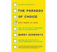 Barry Schwartz The Paradox of Choice (Tascabile)