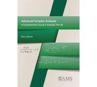 Barry Simon Advanced Complex Analysis (Copertina rigida)