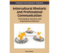 Barry Thatcher Intercultural Rhetoric and Professional Commun (Copertina rigida)