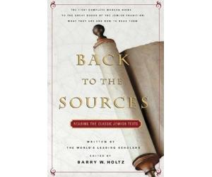 Barry W. Holtz Back To The Sources (Tascabile)