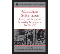 Barry Wright Canadian State Trials, Volume I (Tascabile)