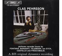 Various Composers Recorder Music (Pehrsson) (CD) Album