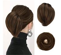 BARSDAR Chignon Coda di Cavallo Extension per Capelli, Elastico Posticcio per Capelli Chignon Dritto Corto Coda di Cavallo Bun Extension per Donna Ragazze