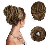 BARSDAR Chignon Coda di Cavallo Extension per Capelli, Elastico Posticcio per Capelli Chignon Dritto Corto Coda di Cavallo Bun Extension per Donna Ragazze