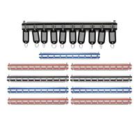 BARSKA AF13684 Mensole portaoggetti etichettate con ganci numerati 101-200 per armadietti portaoggetti