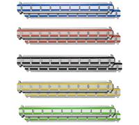 Barska AF13684 scaffali chiave etichettati w/101-200 ganci numerati per armadi chiave