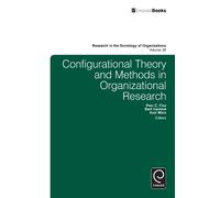 Bart Cambre Configurational Theory and Methods in Organizational Res (Tascabile)