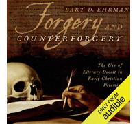 Bart D. Ehrman Forgery and Counter-forgery (Copertina rigida)