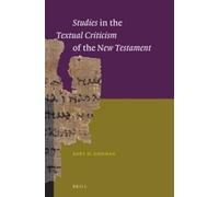 Bart D. Ehrman Studies in the Textual Criticism of the New Testament (Tascabile)