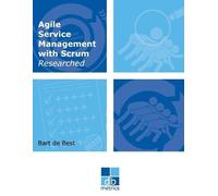 Bart de Best Agile Service Management with Scrum Researched (Tascabile)