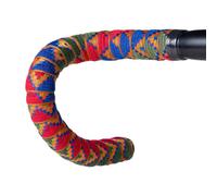 BARTAPE INDUSTRIAL Nastro Manubrio WOVEN Jungle Winter Multi Colors + Tappo Blac