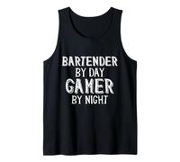 Bartender By Day Gamer By Night Canotta