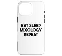 Bartender Funny - Mangia Dormi Mixology Repeat Custodia per iPhone 16 Pro Max